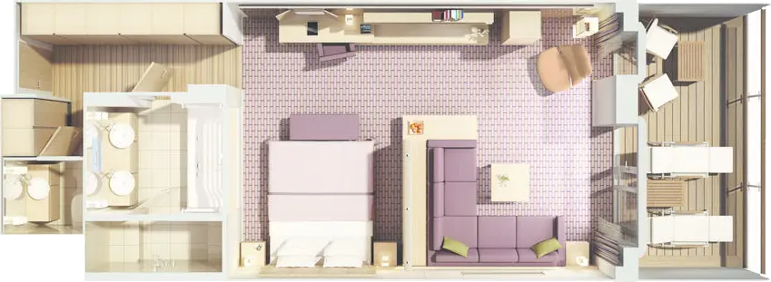 Grand Ocean Suite Übersicht