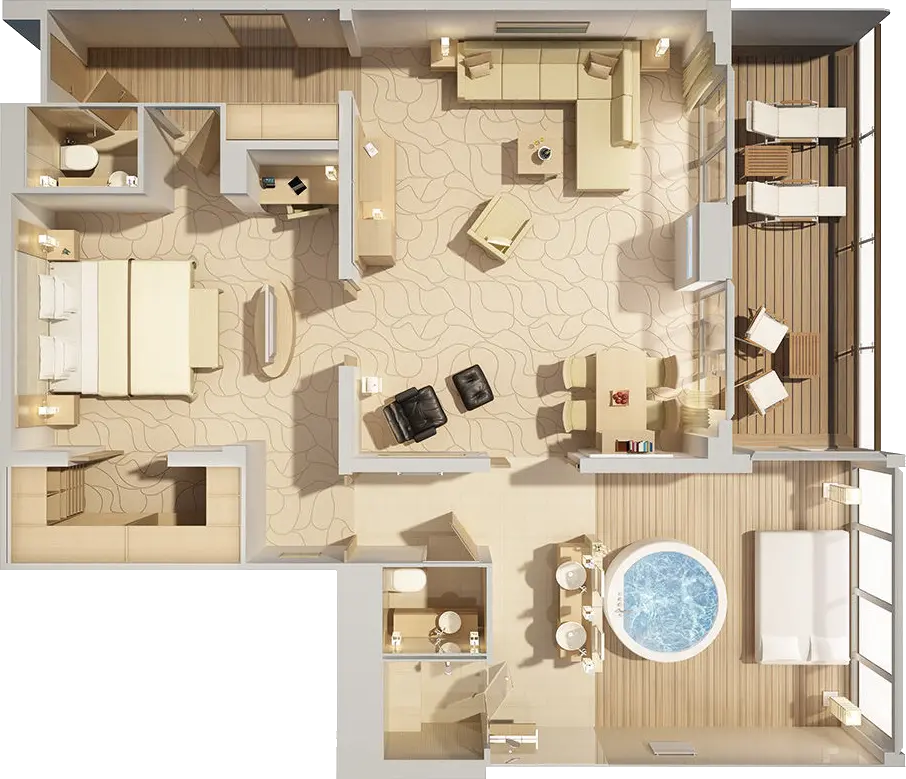 Owner Suite Übersicht