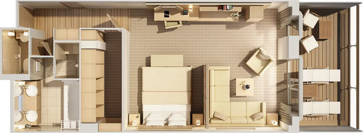 Penthouse Suite Übersicht