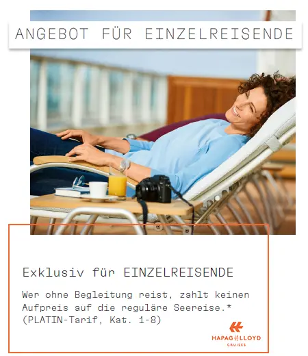 Hapag-Lloyd Single Aktion Mobile