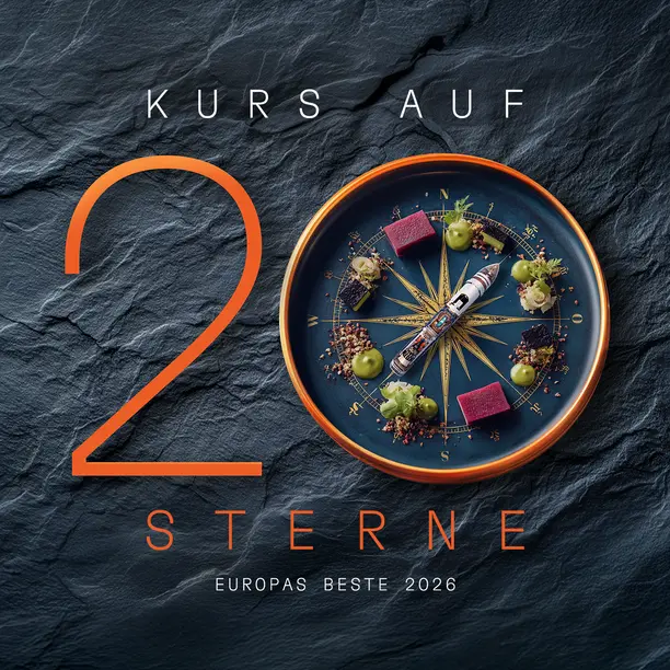 MS EUROPA EUR2618 EUROPAs Beste: Kurs auf 20 Sterne - Genuss in seiner h�chsten Form - Routenbild
