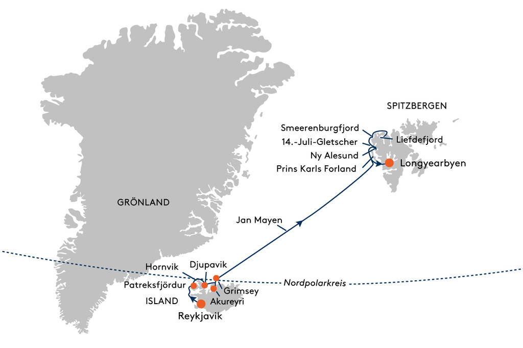 Expedition Island und Spitzbergen - Bild