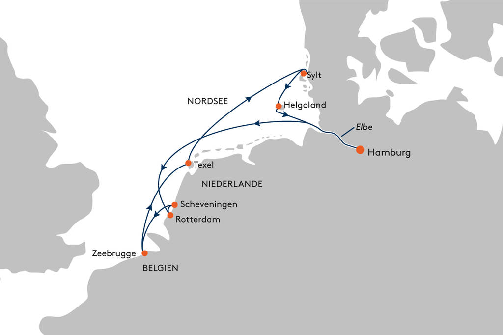 Kurzreise Nordsee - Bild