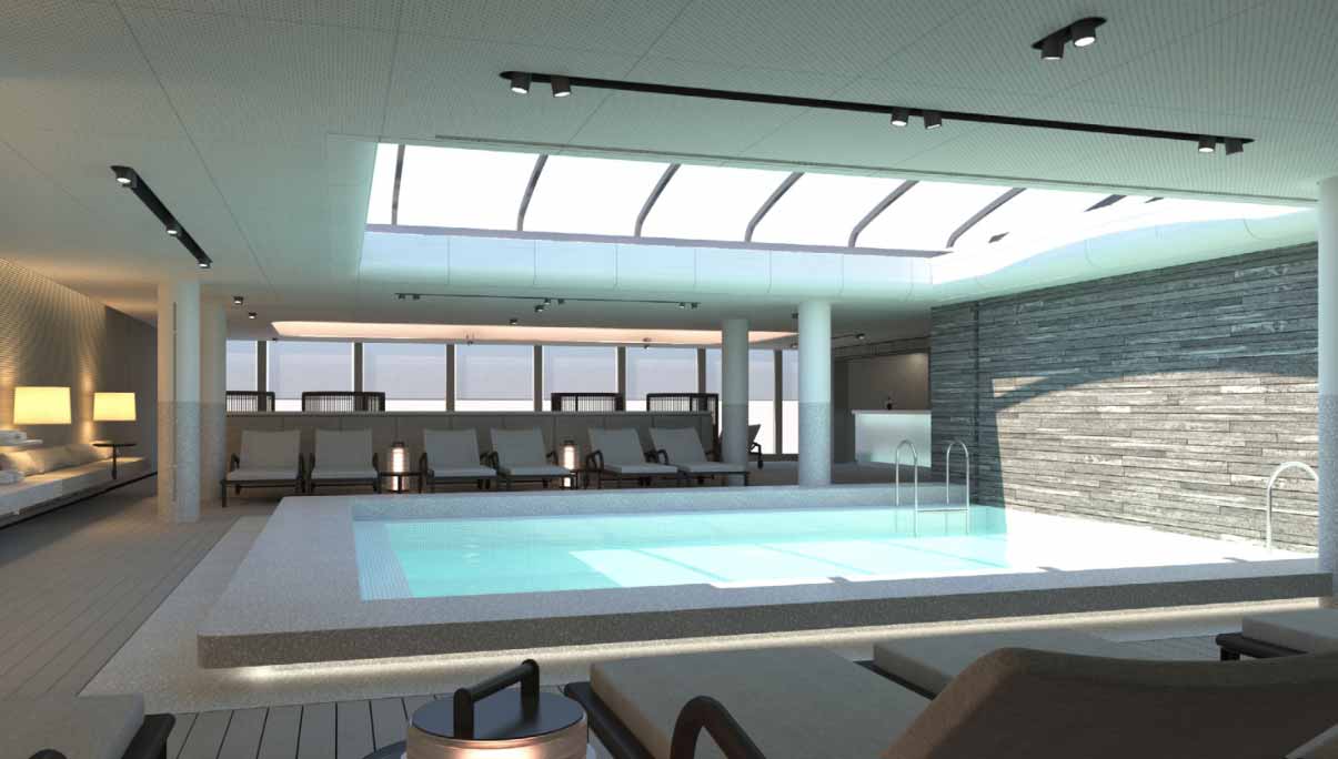 Le Commandant Charcot - Pooldeck