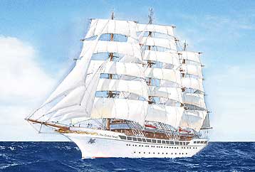 Sea Cloud Spirit - Sea Cloud Windjammer Kreuzfahrten