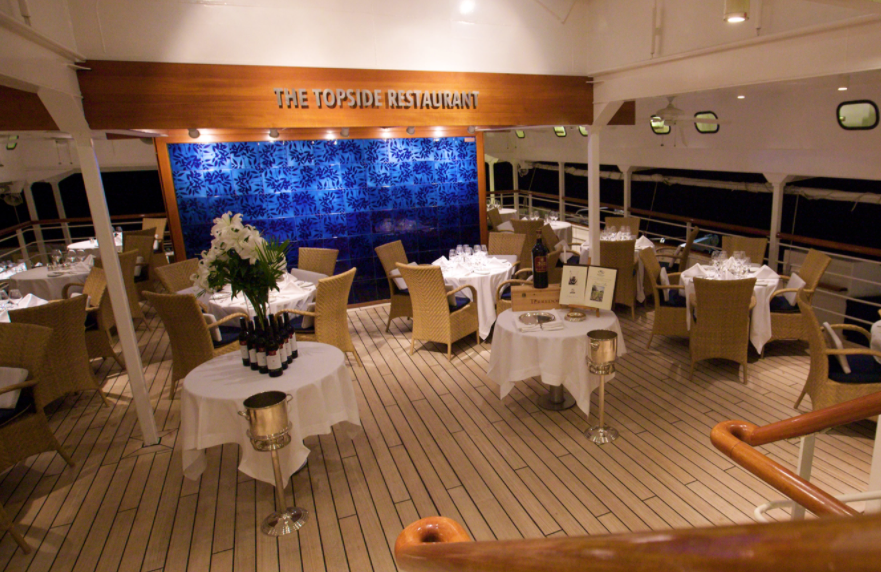 Topside Restaurant - Sea Dream II - Bild2 - Thumb