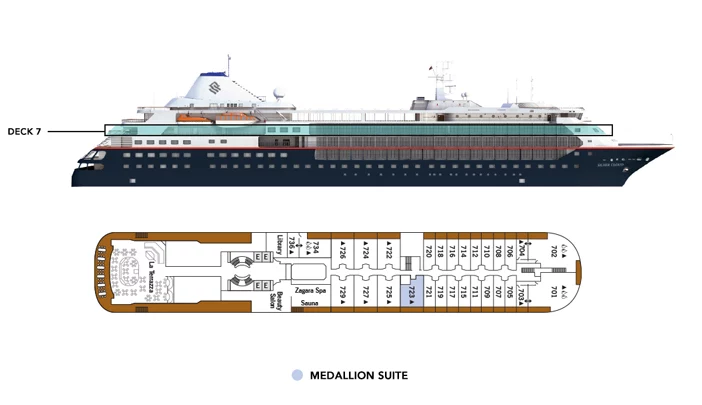 Medallion Suite ME - Silver Cloud - Lage