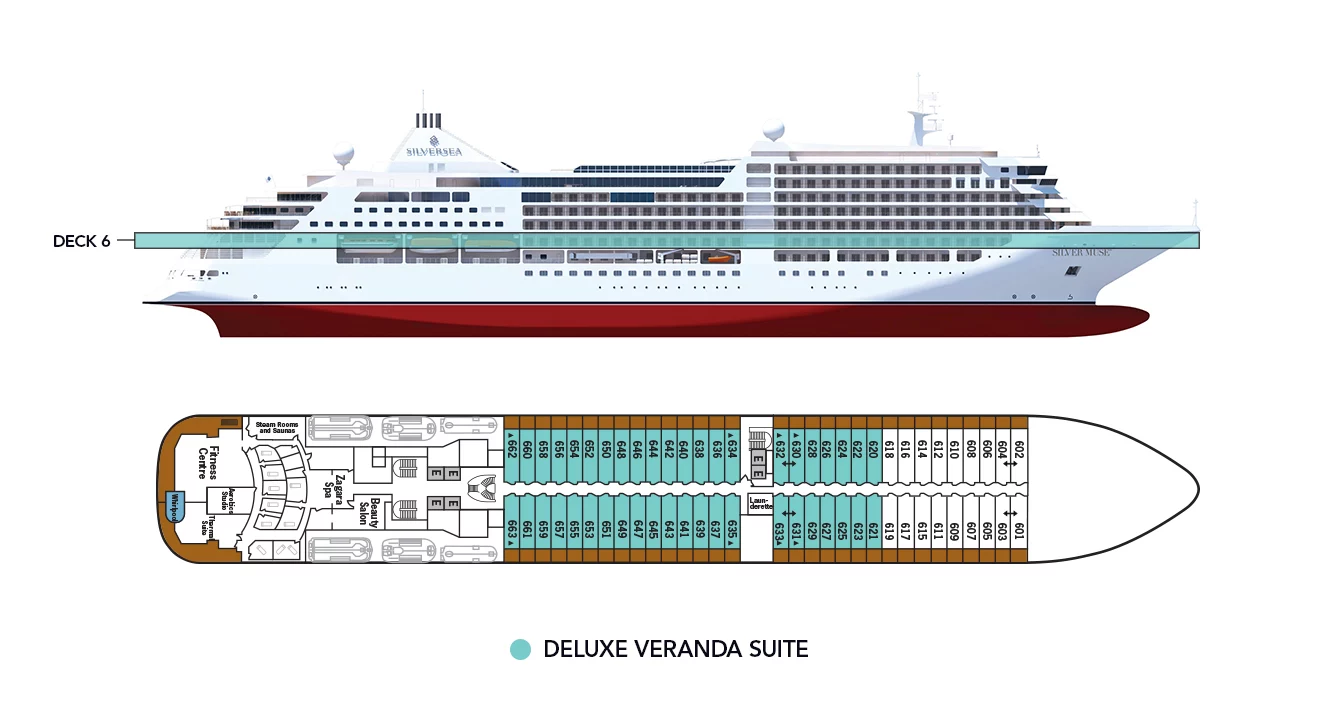 Deluxe Veranda Suite DX - Silver Moon - Lage