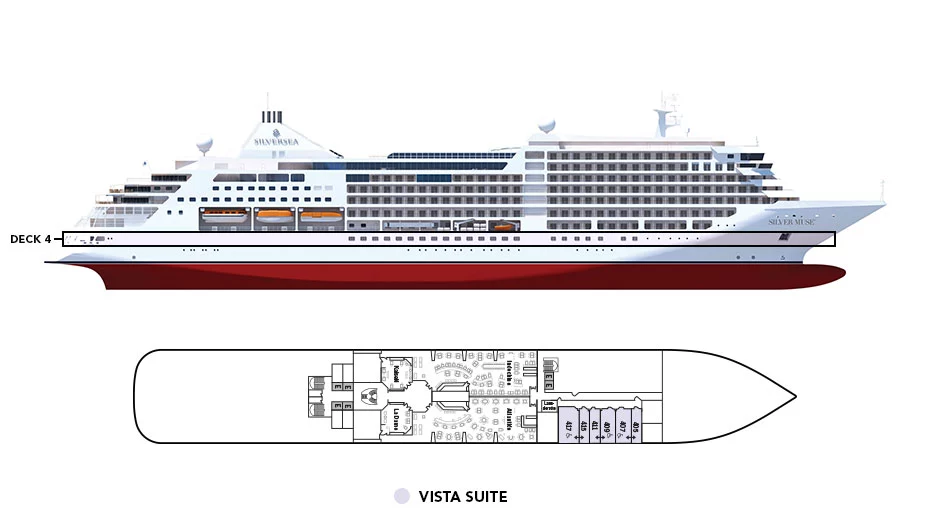 Vista Suite VI - Silver Moon - Lage